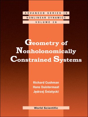cover image of Geometry of Nonholonomically Constrained Systems
